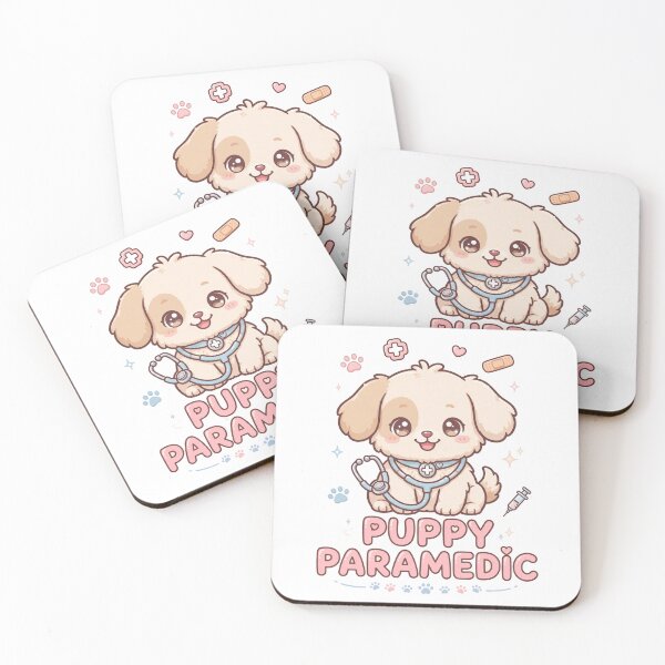 Item preview, Puppy Paramedic Cute Dog Stethoscope T-Shirt designed and sold by Hernouf Smail.