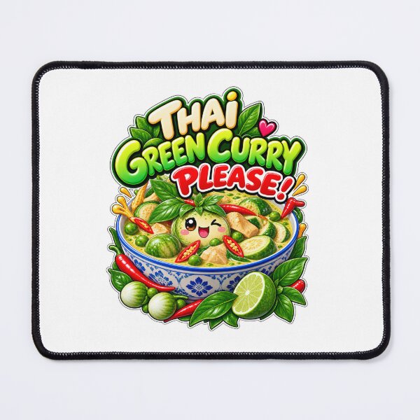 Item preview, Thai Green Curry Please! Cute Thai Curry designed and sold by Pali's shop.