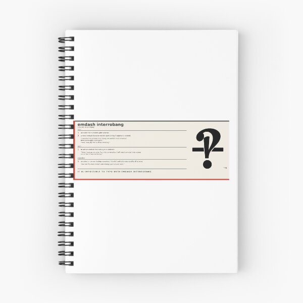 Item preview, Definition of emdash interrobang designed and sold by Emdash Interrobang.