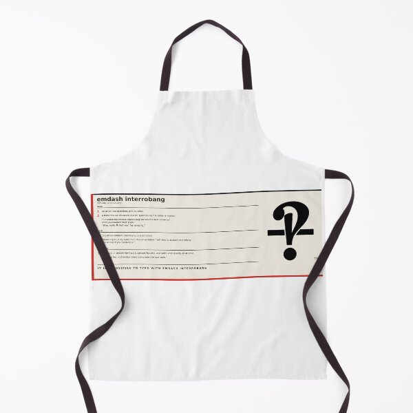 Item preview, Definition of emdash interrobang designed and sold by Emdash Interrobang.