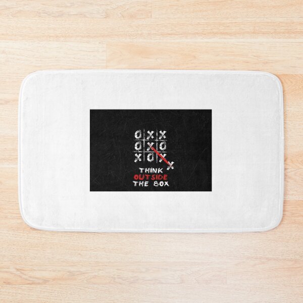 Item preview, Think Outside the box positive thought motivational designed and sold by Freedom Line Studio.