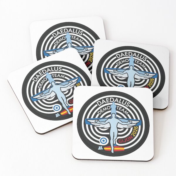 Item preview, Hellenic Air Force Daedalus Demo Team Gijon 2026 Emblem    designed and sold by CharlieDesings.
