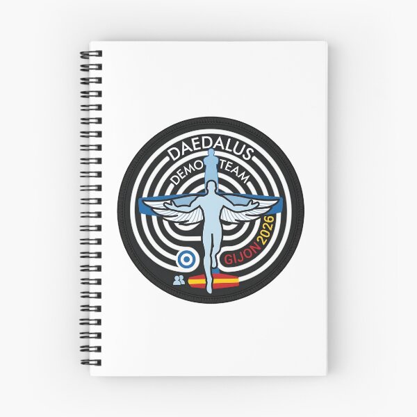 Item preview, Hellenic Air Force Daedalus Demo Team Gijon 2026 Emblem    designed and sold by CharlieDesings.
