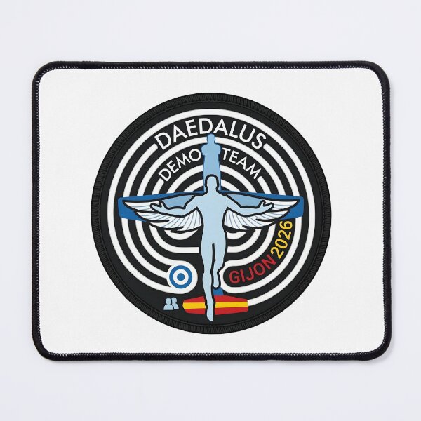 Item preview, Hellenic Air Force Daedalus Demo Team Gijon 2026 Emblem designed and sold by CharlieDesings.