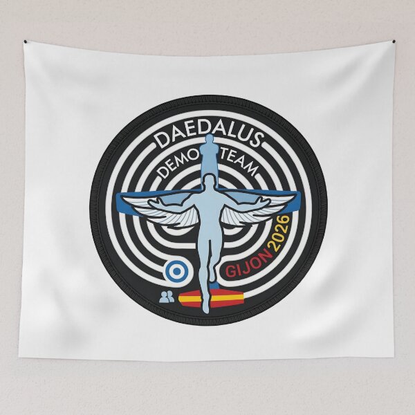 Item preview, Hellenic Air Force Daedalus Demo Team Gijon 2026 Emblem    designed and sold by CharlieDesings.