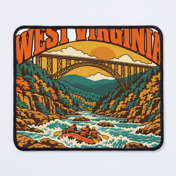 Item preview, West Virginia Gift - Mountain State designed and sold by RedRubyBubble.