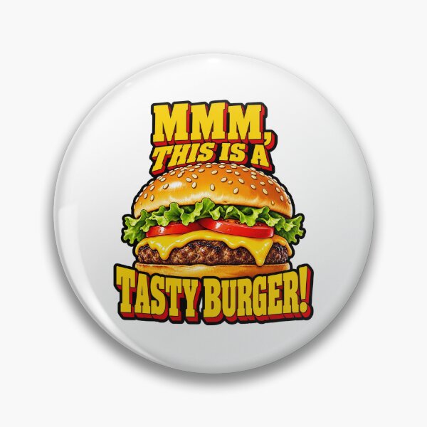 Item preview, Mmm, This is a Tasty Burger! designed and sold by Nerd & Novelty.