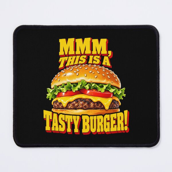 Item preview, Mmm, This is a Tasty Burger! designed and sold by Nerd & Novelty.