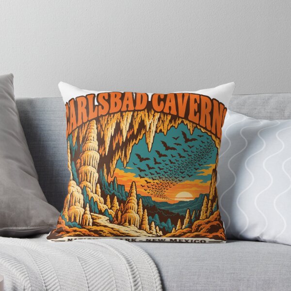 Item preview, Carlsbad Caverns National Park Gift - Retro Carlsbad Caverns Souvenir designed and sold by RedRubyBubble.