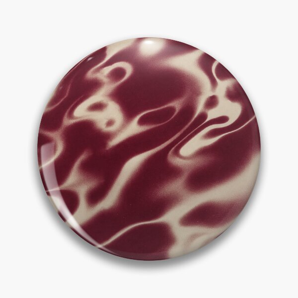 Item preview, Burgundy Cream Liquid Wavy Pattern designed and sold by imaniko.