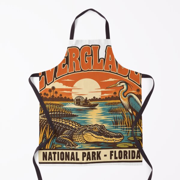 Item preview, Everglades National Park Gift - Retro Everglades Souvenir designed and sold by RedRubyBubble.