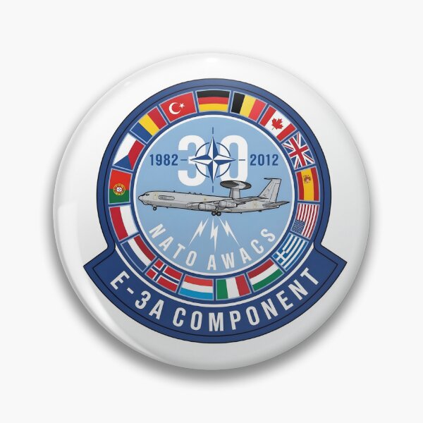 Item preview, NATO AWACS E-3A Component 30th Anniversary 1982-2012 Emblem designed and sold by CharlieDesings.