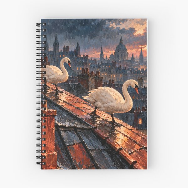 Item preview, Swans on the Copper Roof designed and sold by DrizzyV.