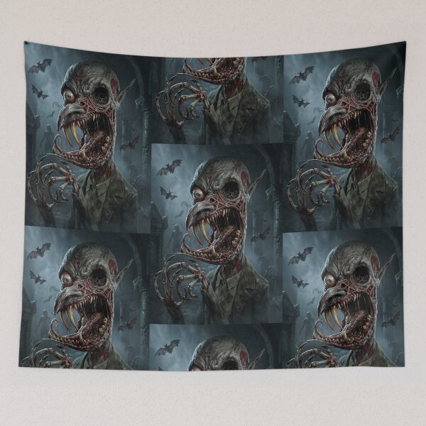 Item preview, Baron Zombeerio dark minion of Vampires illustration designed and sold by Vintage Designs +.