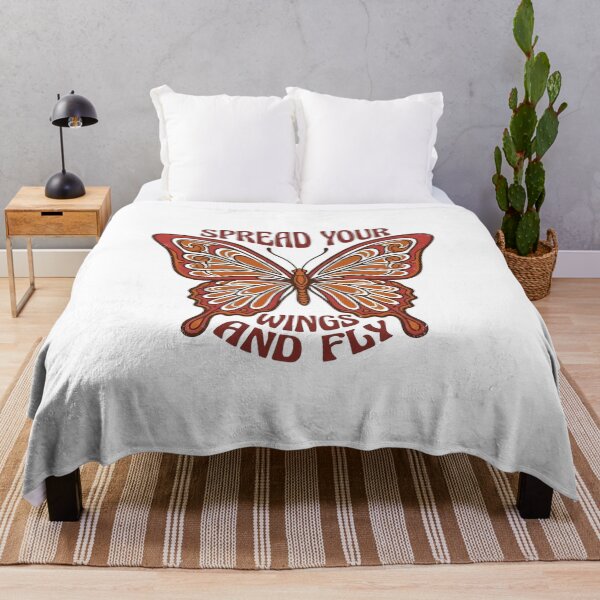 Item preview, Folk Art Retro Boho Butterfly Illustration with Detailed Wings Illustration designed and sold by SHOP-Corner.