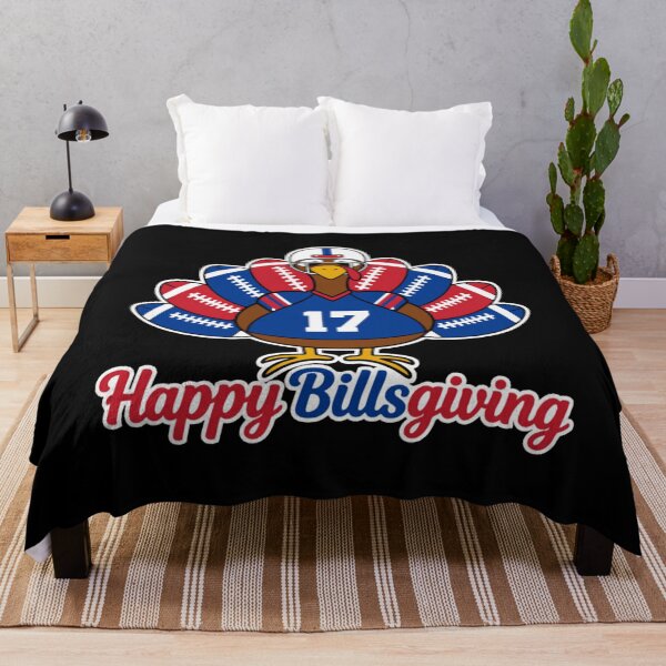 Item preview, Buffalo Bills Thanksgiving Turkey Football Design designed and sold by Fibi-studio.