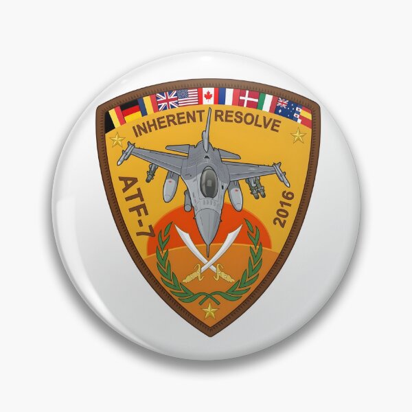Item preview, Operation Inherent Resolve ATF-7 2016 Air Task Force Emblem    designed and sold by CharlieDesings.
