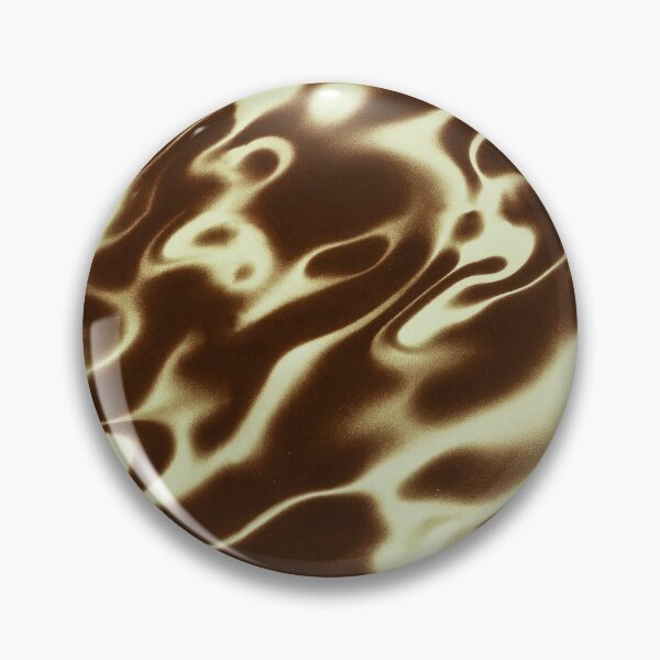 Item preview, Brown Cream Liquid Wavy Pattern designed and sold by imaniko.