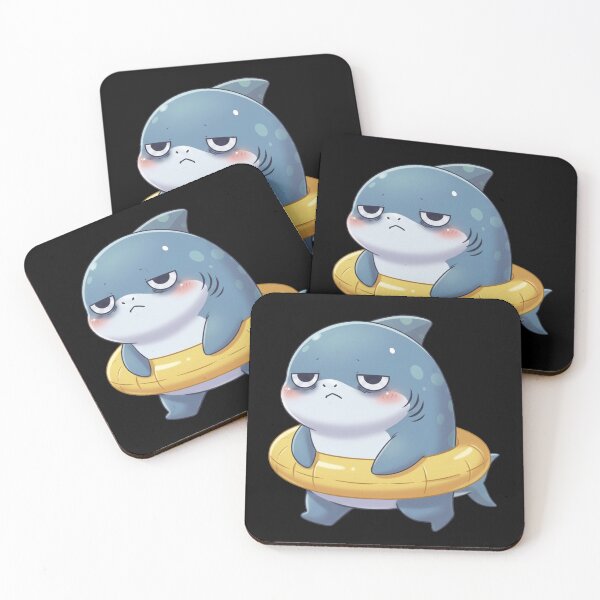 Item preview, Unhappy Summer Shark designed and sold by Nature's Chibis.