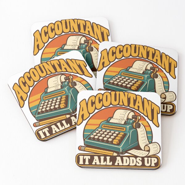Item preview, Accountant Gift - It All Adds Up designed and sold by RedRubyBubble.