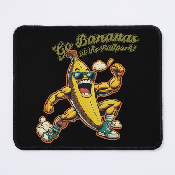 Item preview, Go Bananas at the Ballpark Retro Banana Design designed and sold by Fibi-studio.