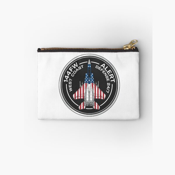 Item preview, USAF 144th Fighter Wing West Coast Defense Alert 24/7 Emblem    designed and sold by CharlieDesings.