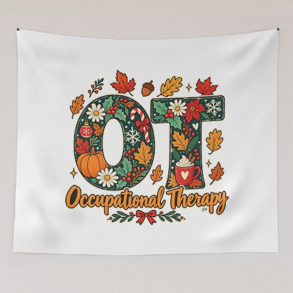 Item preview, OT Occupational Therapy Fall Pumpkin Autumn T-Shirt designed and sold by DesignArtist.ia.