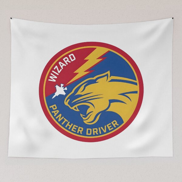 Item preview, USAF Wizard Panther Driver Tactical Flight Emblem designed and sold by CharlieDesings.