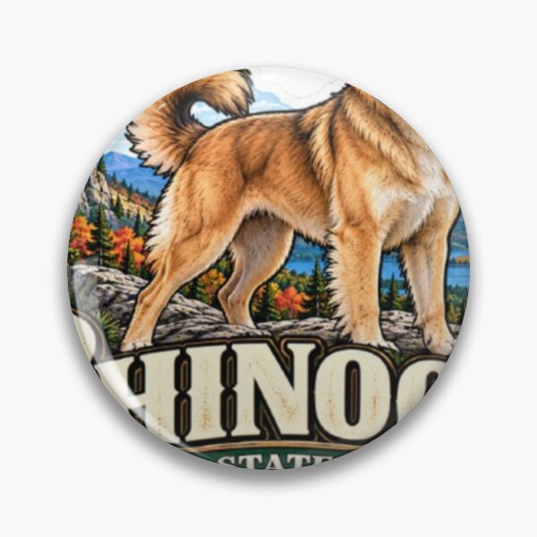 Item preview, Majestic Chinook Dog – Rare Sled Dog Breed Graphic designed and sold by RebelPawz.