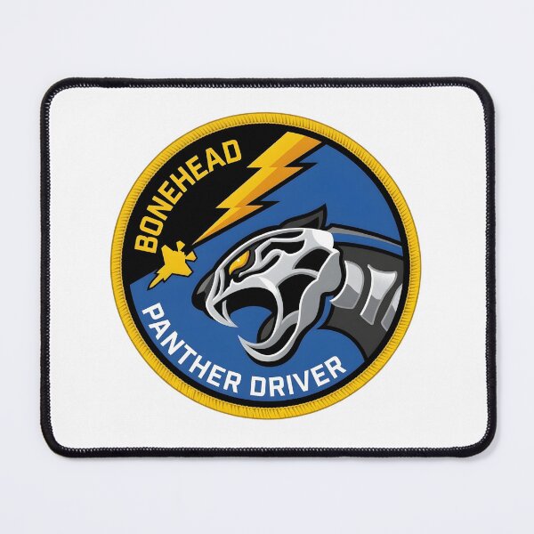 Item preview, USAF Bonehead Panther Driver Tactical Flight Emblem designed and sold by CharlieDesings.