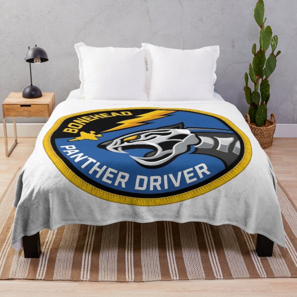 Item preview, USAF Bonehead Panther Driver Tactical Flight Emblem designed and sold by CharlieDesings.