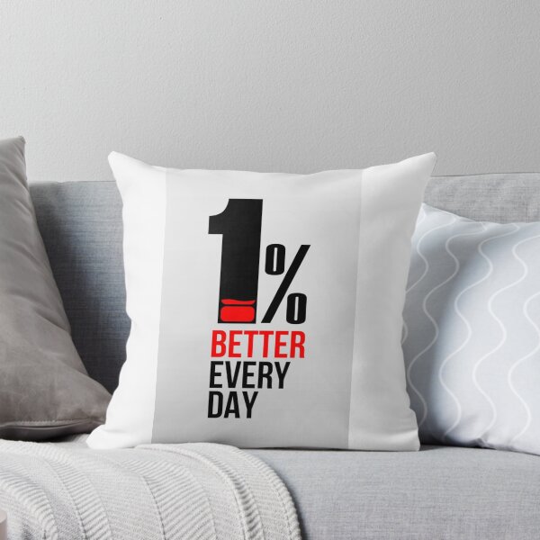 Item preview, 1% better every day - motivation positive quote designed and sold by Freedom Line Studio.