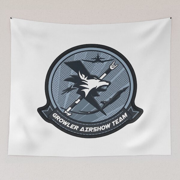Artikelvorschau, Emblem des US Navy Growler Airshow Demonstration Teams entworfen und verkauft von CharlieDesings.