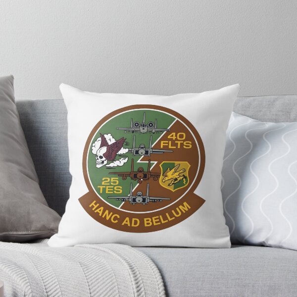 Artikelvorschau, USAF 40. FLTS & 25. TES Hanc Ad Bellum Flugtest-Patch entworfen und verkauft von CharlieDesings.