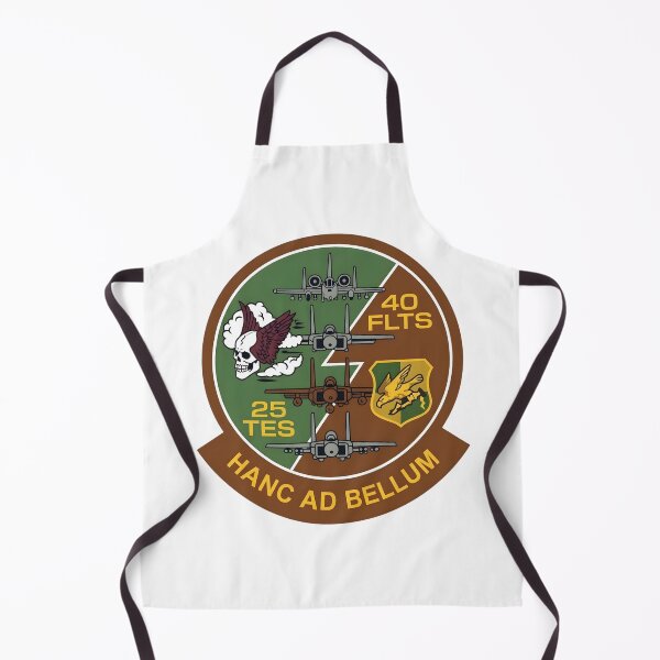 Artikelvorschau, USAF 40. FLTS & 25. TES Hanc Ad Bellum Flugtest-Patch entworfen und verkauft von CharlieDesings.