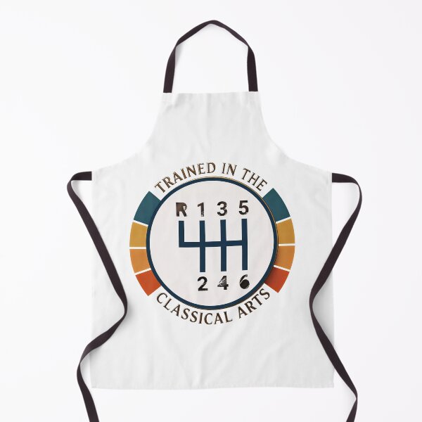 Item preview, Trained In The Classical Arts Funny Manual Transmission Car designed and sold by gear-posters.