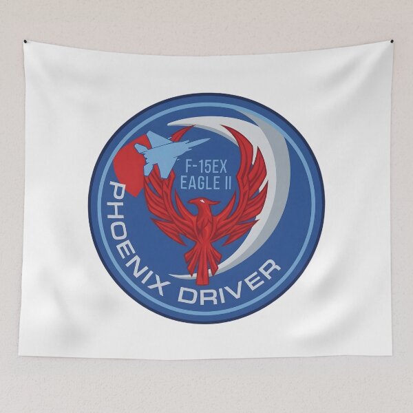 Item preview, USAF F-15EX Eagle II Phoenix Driver Tactical Flight Emblem designed and sold by CharlieDesings.