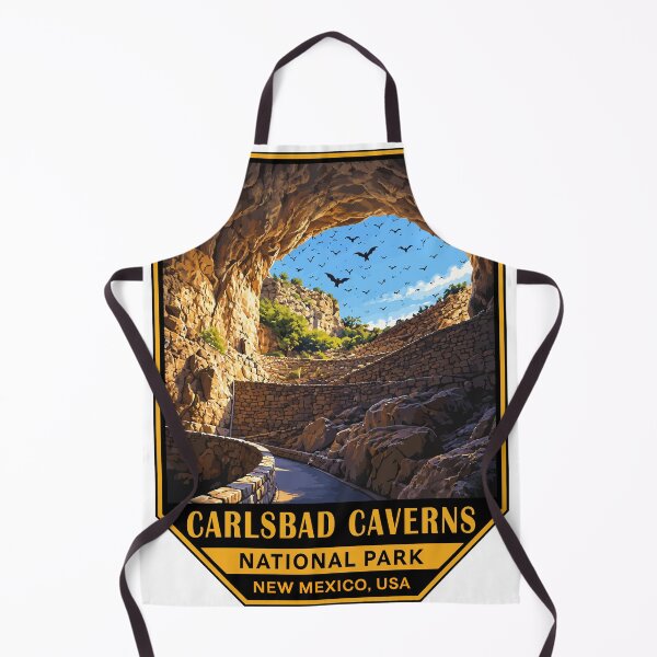 Artikelvorschau, Aufkleber für den Carlsbad Caverns Nationalpark in New Mexico entworfen und verkauft von Gideon Emmerich.