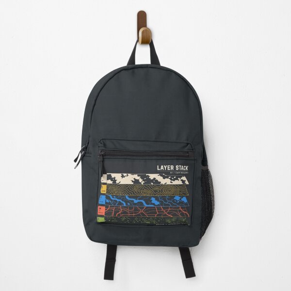 Artikelvorschau, Layer Stack 01 – Laptoptasche für GIS-Kartografie entworfen und verkauft von astersgraphics.