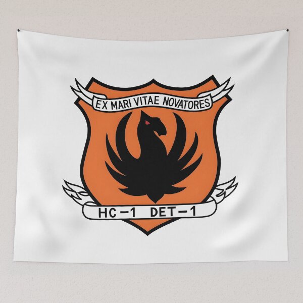 Item preview, US Navy HC-1 Detachment 1 Ex Mari Vitae Novatores Shield Emblem designed and sold by CharlieDesings.