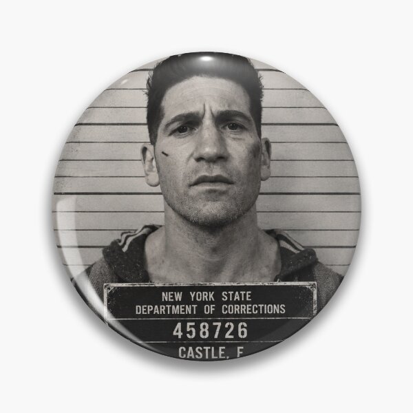 Artikelvorschau, Frank Castle – Polizeifoto entworfen und verkauft von Lenzo-Designs.
