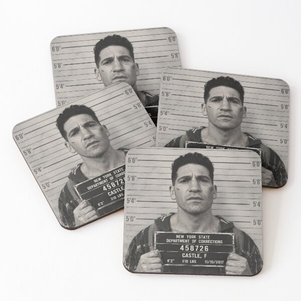 Item preview, Frank Castle Mugshot designed and sold by Lenzo-Designs.