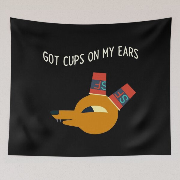 Artikelvorschau, Cups on My Ears Fox Design entworfen und verkauft von Fibi-studio.