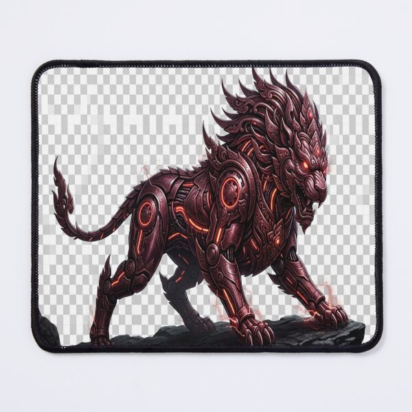 Item preview, Burgundy Kraisorn Ratchasi Cyber Lion designed and sold by NILE-Fox.