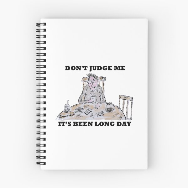 Item preview, man at drinking at kitchen table after bad day designed and sold by Inky Fingers Illustrations.