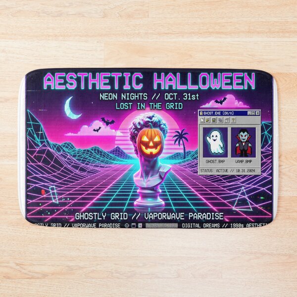 Item preview, A vaporwave themed Halloween  designed and sold by Solomon-Ent-144.