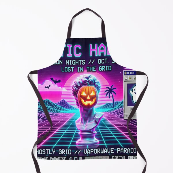 Item preview, A vaporwave themed Halloween  designed and sold by Solomon-Ent-144.