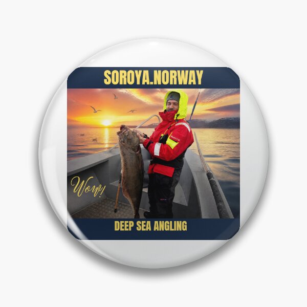 Item preview, Soroya Norway Sea Fishing Angling Sunset Vintage Poster designed and sold by VersaStyles.