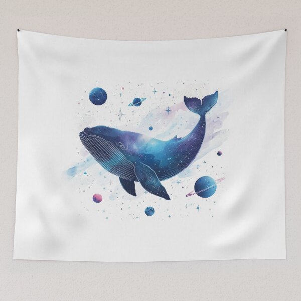 Item preview, The Whale That Swam Through Space designed and sold by catcurio.