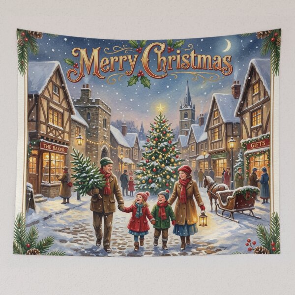 Item preview, Merry Christmas Happy Family designed and sold by Simplybe1.